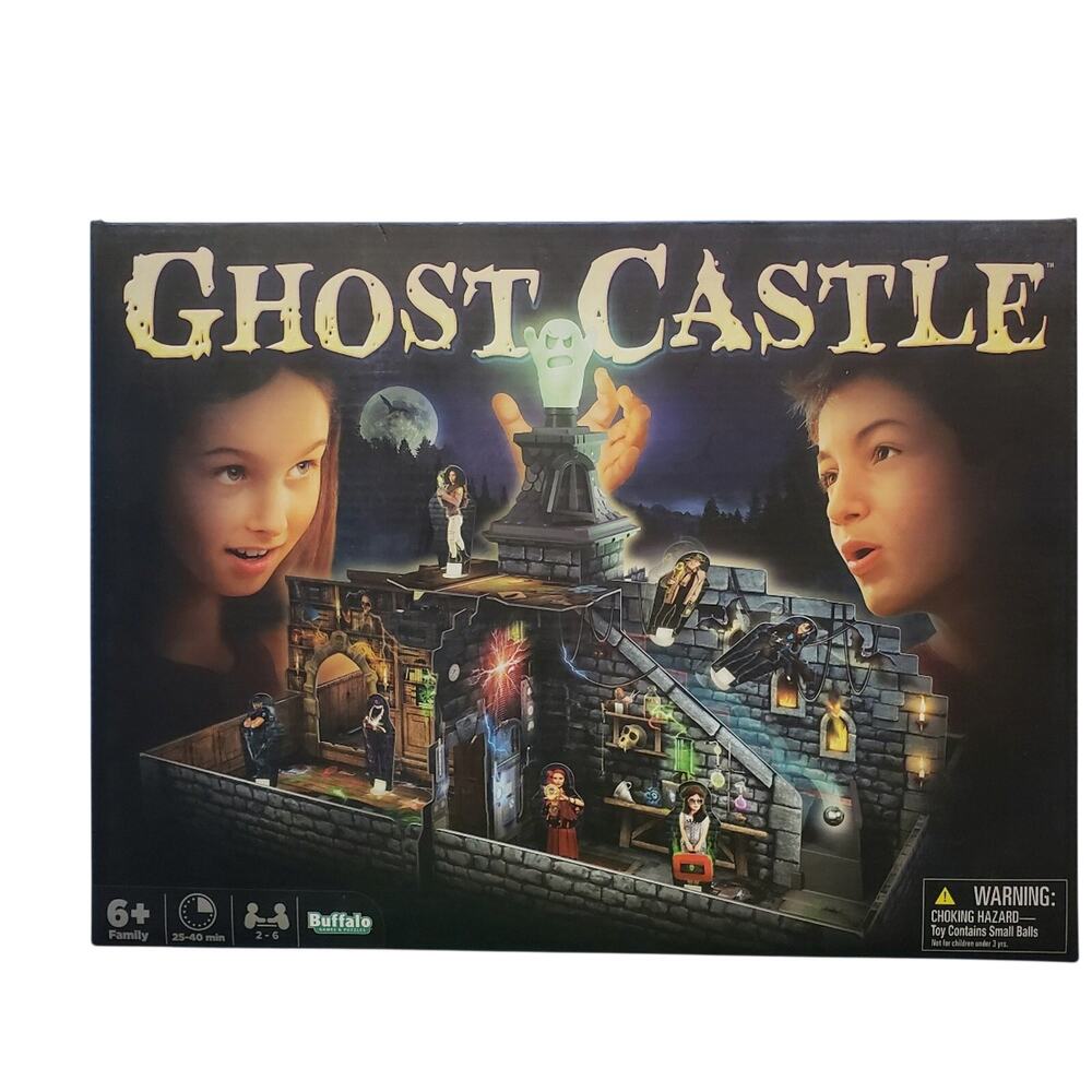 Ghost Castle Board Game Investigate The Haunted Castle & Escape Count Spooksalot